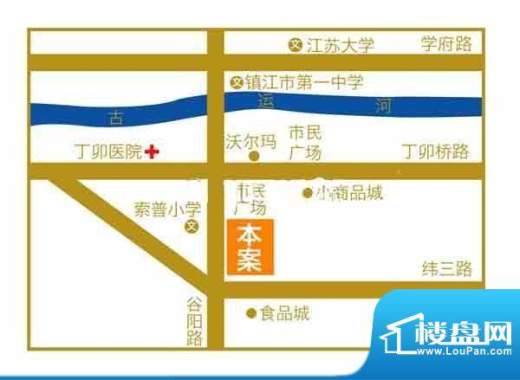 东郡华庭交通图