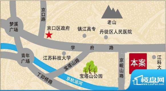 恒顺尚都交通图